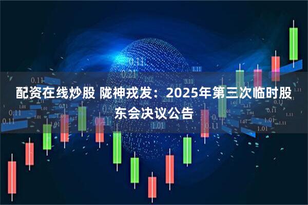配资在线炒股 陇神戎发：2025年第三次临时股东会决议公告